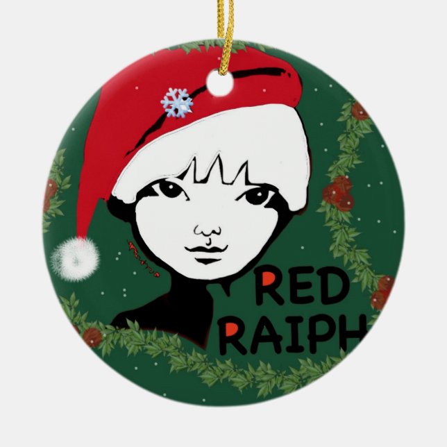 Décoration En Céramique Arbre de Raiph hing (Devant)