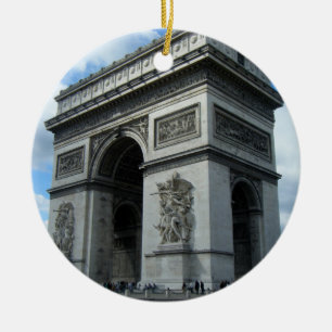 Décoration En Céramique Arc de Triomphe Paris France Monument Architecture