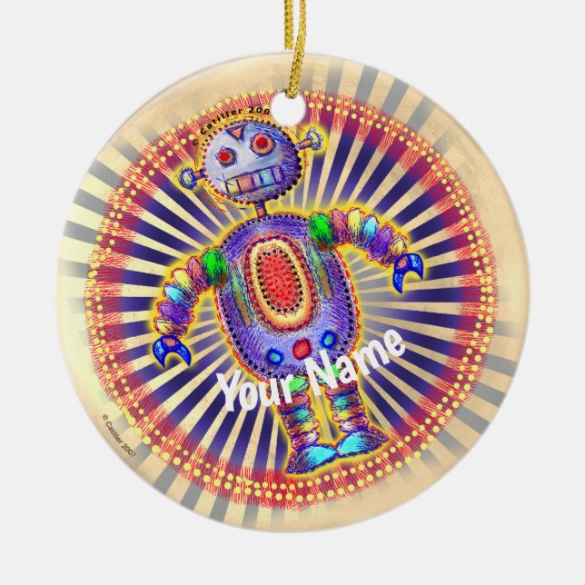 Décoration En Céramique Arc-en-ciel (Devant)