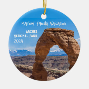 Décoration En Céramique Arches Famille Vacances Organisation personnalisée