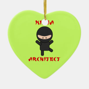 Décoration En Céramique Architecte de Ninja