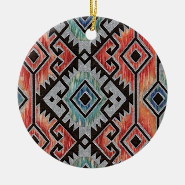 Décoration En Céramique Argent de sud-ouest (Devant)