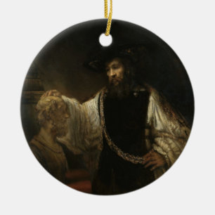 Décoration En Céramique Aristote (384-322 AVANT JÉSUS CHRIST) avec un