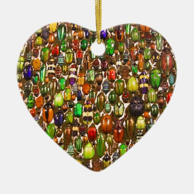 Décoration En Céramique Armée des coléoptères et des insectes (Devant)