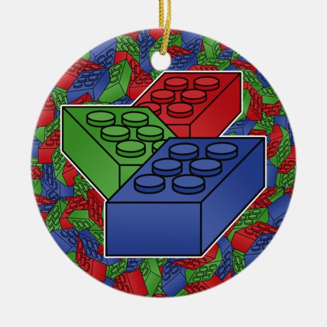 Décoration En Céramique Art - blocs de construction pour des enfants (Devant)