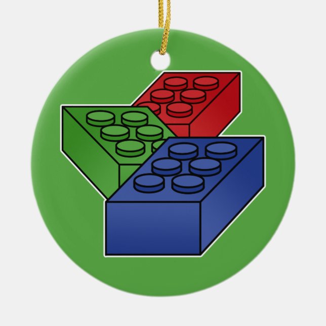 Décoration En Céramique Art - Blocs de construction pour enfants (Devant)