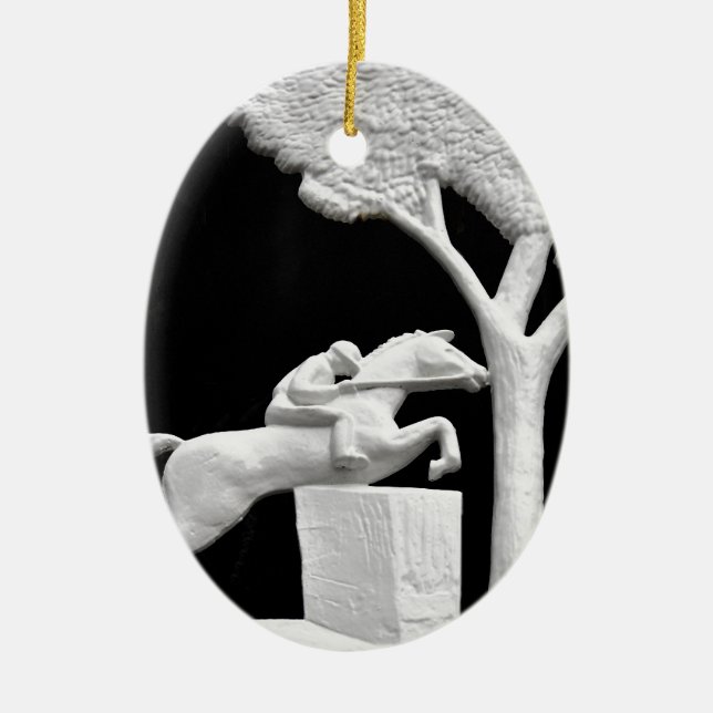 Décoration En Céramique Art de cheval de Saratoga (Devant)