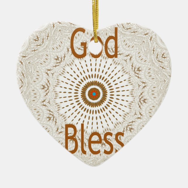 Décoration En Céramique Art Motif Africain Traditionnel Imprimer (Devant)