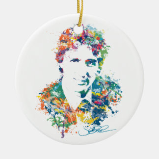 Décoration En Céramique Art numérique de Justin Trudeau