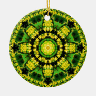 Décoration En Céramique Art rétro Kaleidoscope