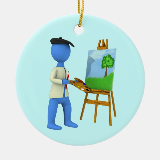 Décoration En Céramique Artiste (Devant)