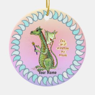 Décoration En Céramique Assistant Dragon