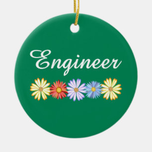 Décoration En Céramique Asters ingénieur