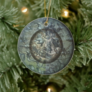 Décoration En Céramique Astronomie céleste de la Constellation vintage du