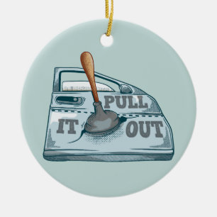 Décoration En Céramique Atelier de voiture à tambour