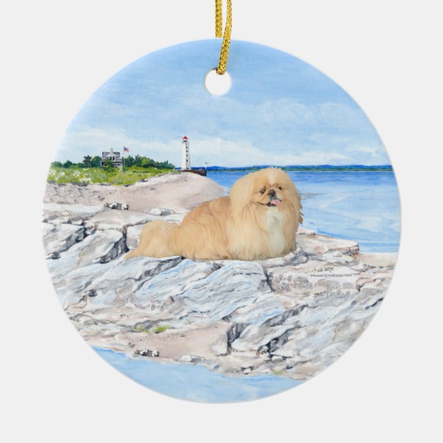 Décoration En Céramique Au phare (Devant)