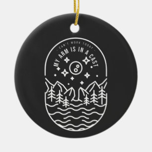 Décoration En Céramique Aujourd'hui, je ne peux pas travailler Mon bras es