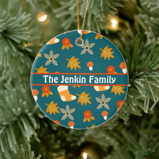 Décoration En Céramique Automne personnalisée (Arbre)