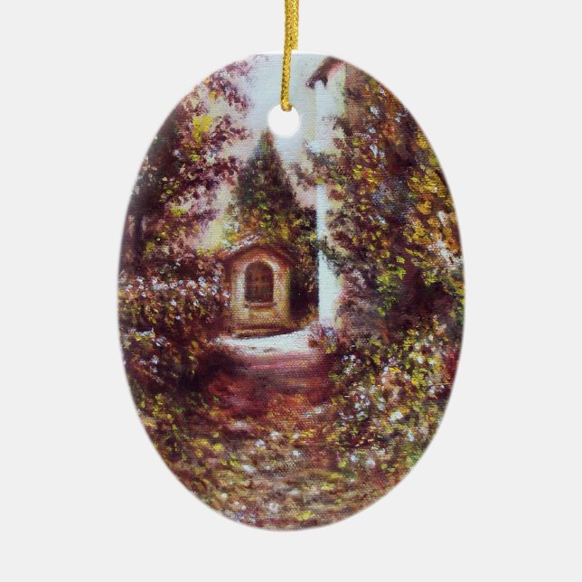 DÉCORATION EN CÉRAMIQUE AUTOMNE SILENCIEUSE À FLORENCE (Devant)