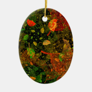 Décoration En Céramique Autumn colorful decorative design
