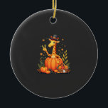 Décoration En Céramique Autumn Pumpkin Fall Giraffe Thanksgiving Womens Me<br><div class="desc">Autumn Pumpkin Fall Giraffe Thanksgiving Womens Mens Kids Long Sleeve T-Shirt (4)</div>