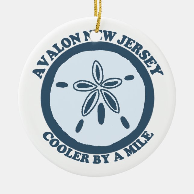 Décoration En Céramique Avalon. (Devant)