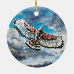 Décoration En Céramique Avec des ailes comme des aigles -