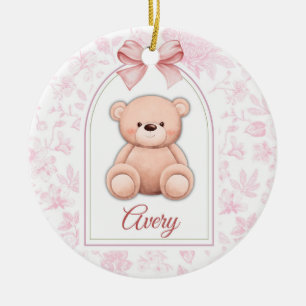 Décoration En Céramique Avery Conception personnalisée d'ours en peluche