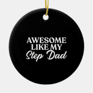 Décoration En Céramique Awome Comme Mon Stepdad Step Fils Fille En Droit