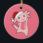 Décoration En Céramique Axolotl Merry Christmas Winter Animals Axolotls Ad<br><div class="desc">L'axolotl pour Noël avec des lumières de fées. Animaux amusants avec des cadeaux et de la neige pour les vacances. Aussi drôle pour Noël en juillet. Les Axolotls sont des animaux mignons et parfaits pour Noël.</div>