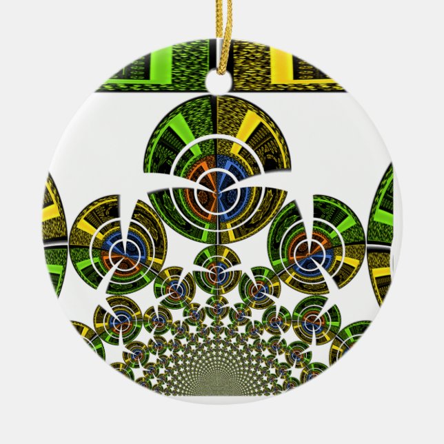 Décoration En Céramique Aztèque (Devant)