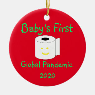 Décoration En Céramique Baby's First Global Pandemic