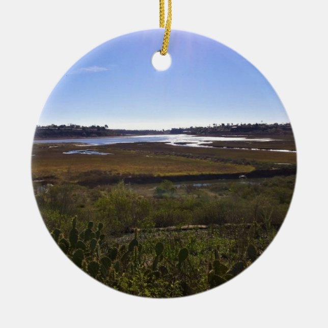 Décoration En Céramique Back Bay, Newport Beach, Californie (Devant)