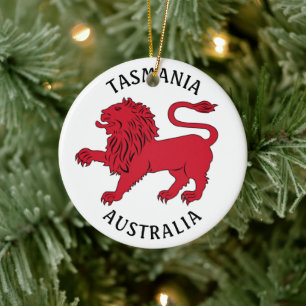 Décoration En Céramique Badge de Tasmanie (Australie)