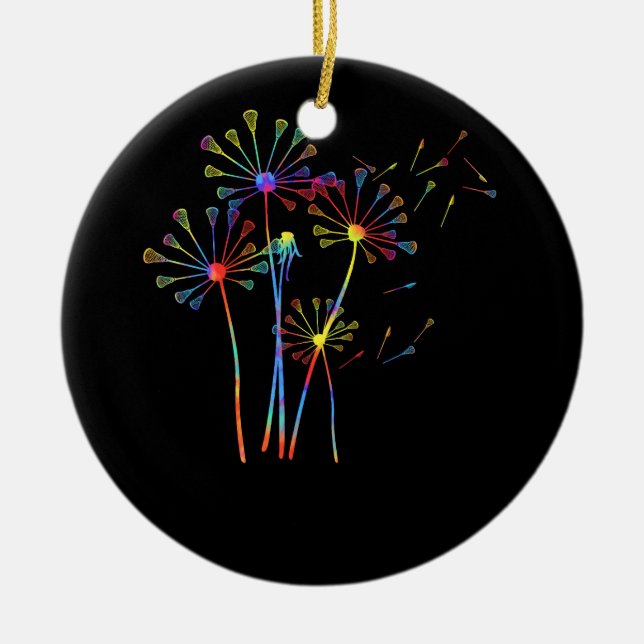 Décoration En Céramique Baguette de crosse de Dandelion pour Lacros (Devant)