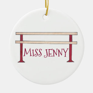 Décoration En Céramique Ballet personnalisé Barre Ballerina Enseignant de