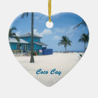 Décoration En Céramique Banc de sable de Cocos