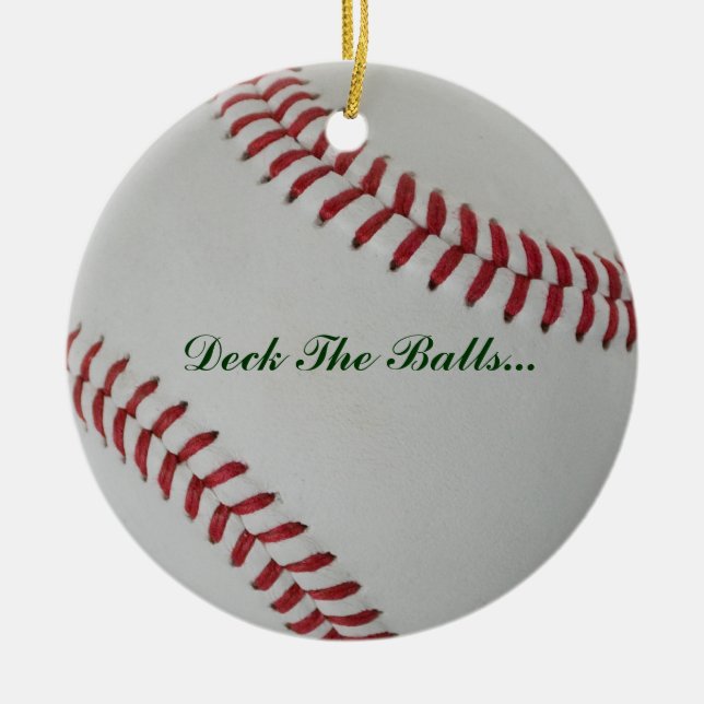Décoration En Céramique Base-ball Fan-tastic_Deck les boules (Devant)