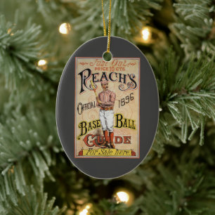 Décoration En Céramique Base-ball sportif vintage, illustration de la couv