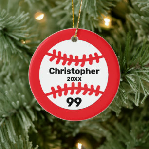 Décoration En Céramique Baseball