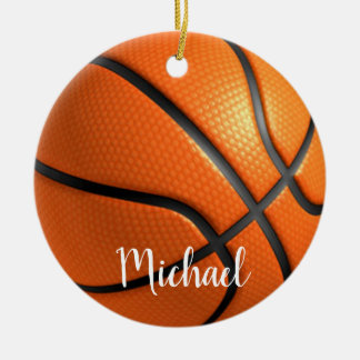 Décoration En Céramique Basketball Artework Votre nom Personnalisé
