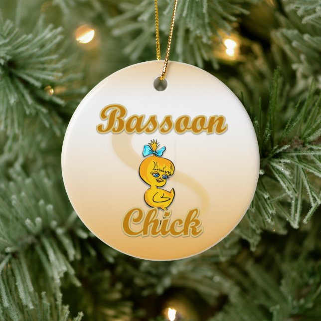 Décoration En Céramique Basson Chick (Arbre)