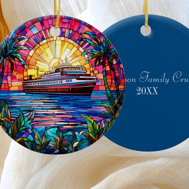 Décoration En Céramique Bateau de croisière (Créateur téléchargé)