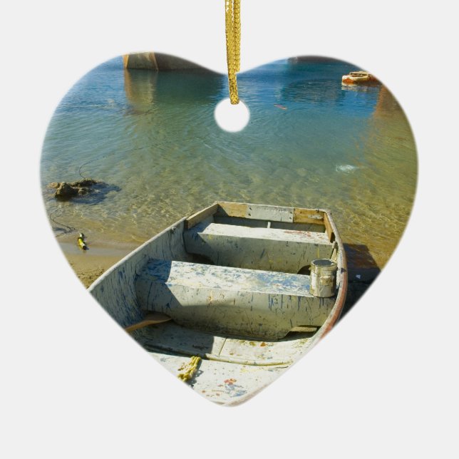 Décoration En Céramique Bateau rouillé (Devant)