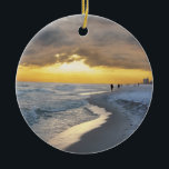 Décoration En Céramique Beau coucher de soleil à Pensacola Beach, Floride<br><div class="desc">J'ai eu la chance d'être à Pensacola Beach en Floride alors que le soleil se couchait et j'ai capturé cette magnifique photo.</div>