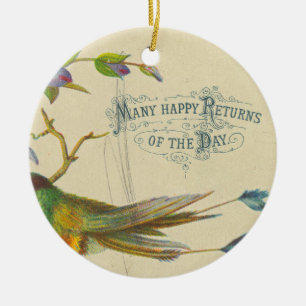 Décoration En Céramique Beaucoup de retours de l'ornement de jour