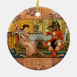 Décoration En Céramique Beauté Beast Classic Fairy Tale Caractères