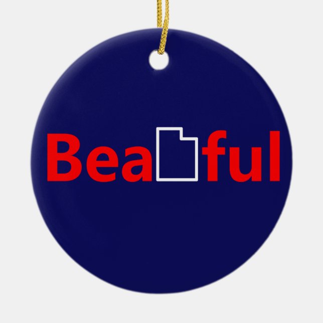 Décoration En Céramique Beautiful (Devant)