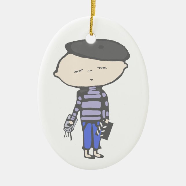 Décoration En Céramique Bébé de cinéma (Devant)