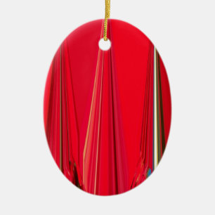 Décoration En Céramique Belle conception rouge